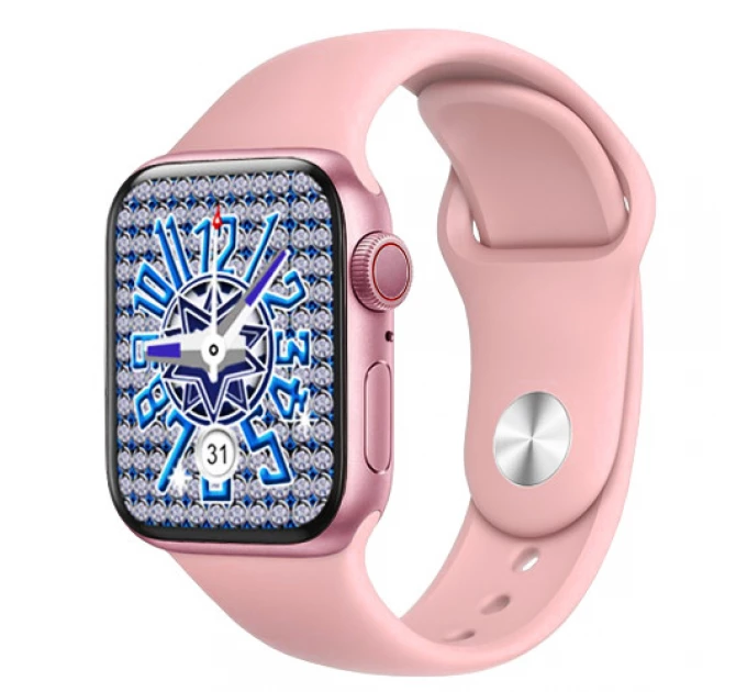 Smart Watch NB-PLUS, беспроводная зарядка, pink