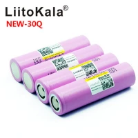 Аккумулятор высокотоковый 18650, LiitoKala 30Q, 3000mah, ОРИГИНАЛ