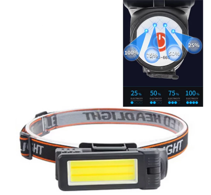 Фонарь WORKLIGHT 2 в 1 5305-COB(WHITE+YELLOW), Li-Ion аккумулятор, поворот180º+180º, магнит, ЗУ Type-C