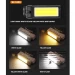 Фонарь WORKLIGHT 2 в 1 5305-COB(WHITE+YELLOW), Li-Ion аккумулятор, поворот180º+180º, магнит, ЗУ Type-C