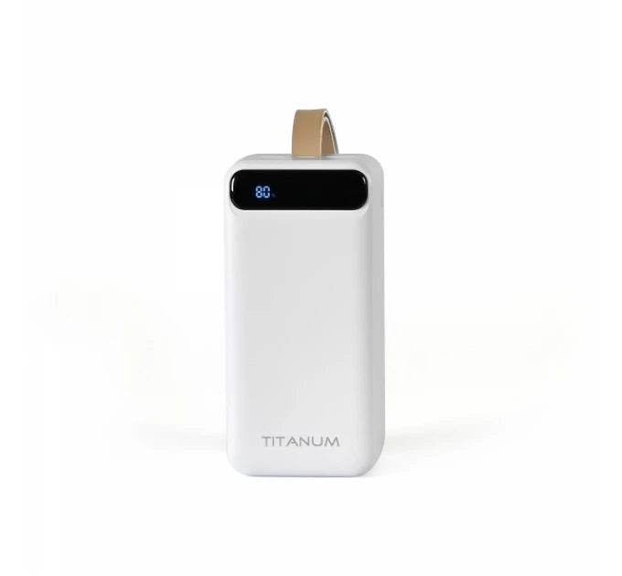Павербанк 50000mAh TITANUM 741S 22.5W White