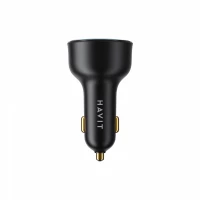 Автомобільний зарядний пристрій HAVIT HV-CC100W 100W USB+USB-C