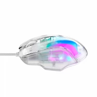 Ігрова миша дротова HAVIT HV-MS1011SE USB Transparent White